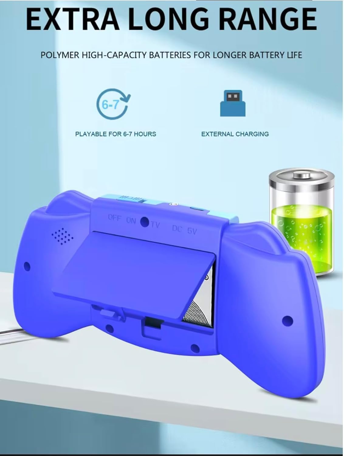 New S3 Handheld Video Game Set for Kids,500 Retro Video Games Console ,Rechargeable Retro Game Box with TV Game Support