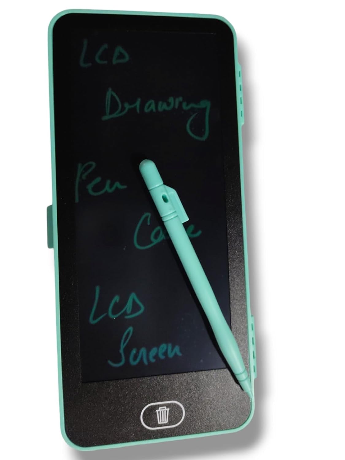 LCD Drawing Pen Case – 11.5 x 21.5 cm, Easy Writing with Eye Protection, Lock Screen, One-Key Erase, Explosion-Proof Design, Replaceable Battery, Lock Key, Large Space (Multicolor)
