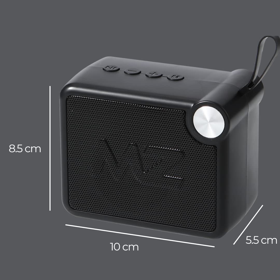 MZ M406SP (Portable Bluetooth Speaker) Dynamic Thunder Sound, 1200mAh Battery 5 W Bluetooth Speaker (Random Color)