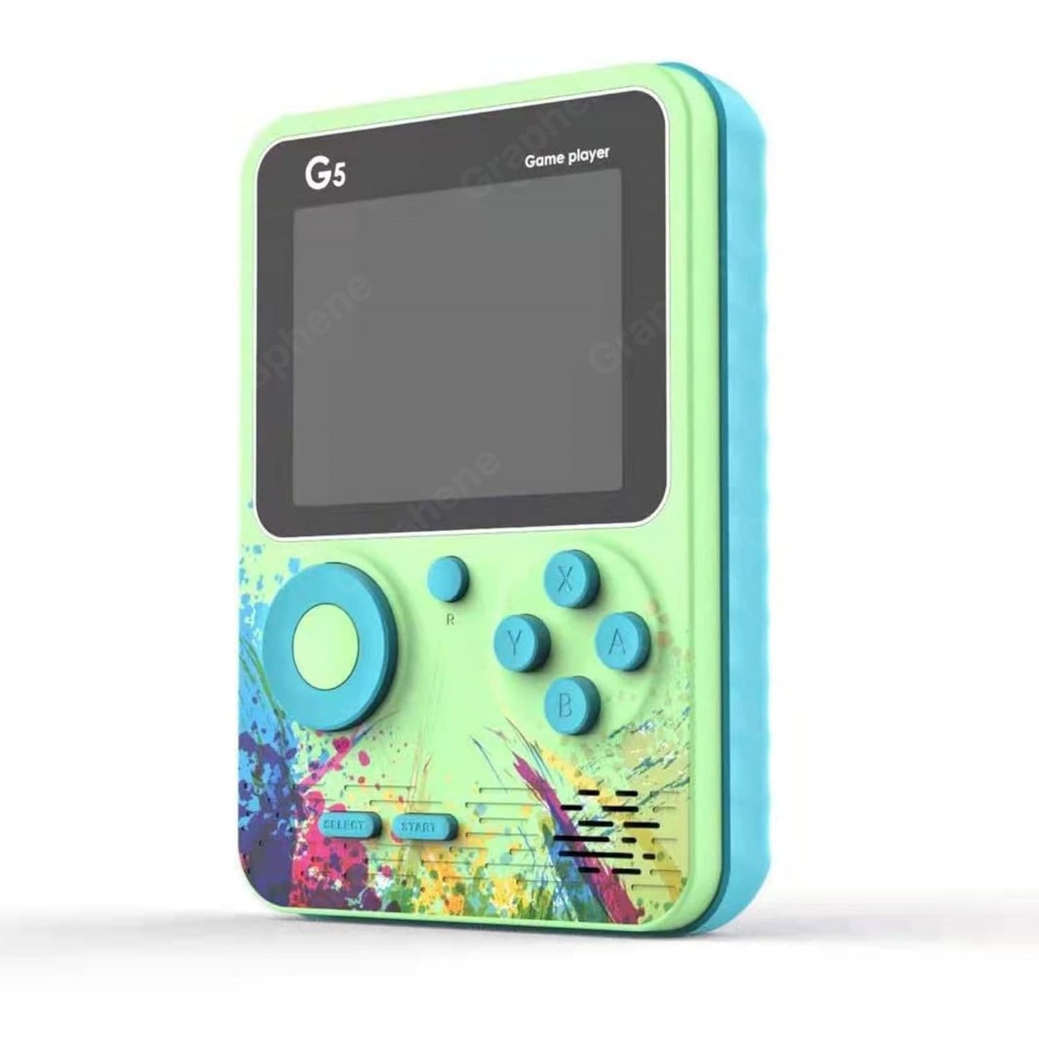 SUP Handheld Game Console ,Classic Retro Video Gaming Player Colorful LCD Screen USB Rechargeable Portable Pocket Video Gamepad 400 in 1 Classic Old Games (G5 Video Game)