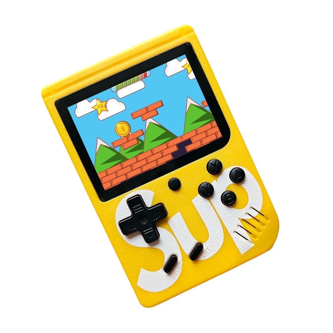Handheld Retro Video Game Console – Rechargeable SUP 400-in-1 Pocket Gaming, TV Output, Fun Gift for Kids