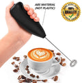 Electric Coffee Foamer & Milk Frother – Handheld Drink Mixer with ABS Handle for Cappuccino, Lemonade & More