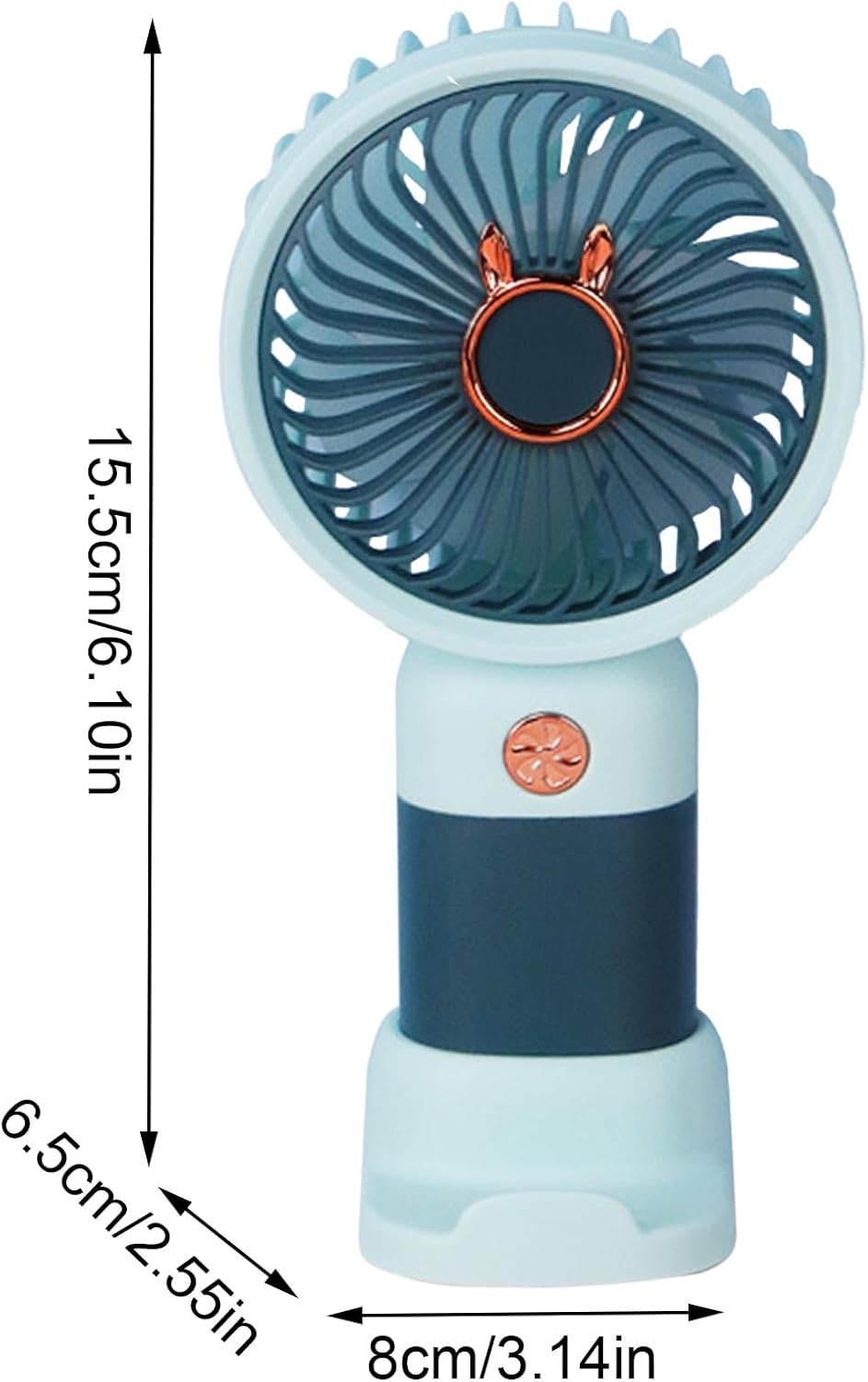 Handheld Fan Rechargeable – Small USB Personal Fan for Boys Girls | Portable Mini Fan for Travel, Indoor & Outdoor Use