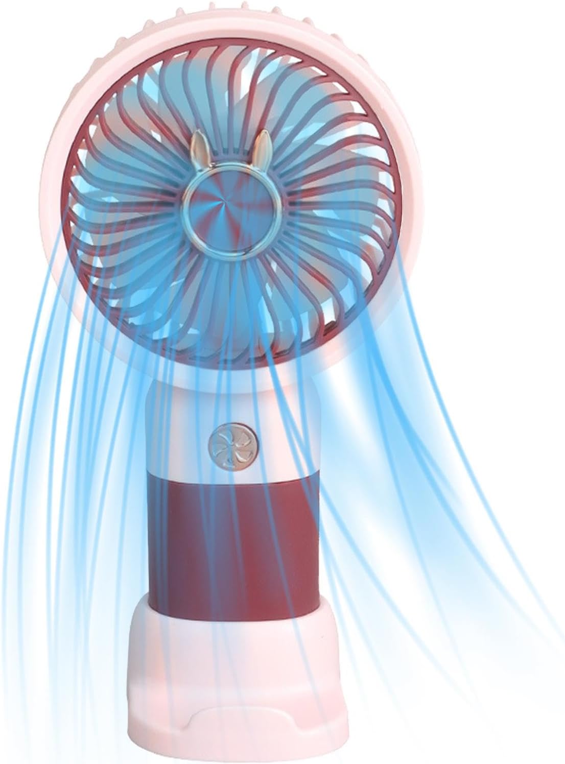 Handheld Fan Rechargeable – Small USB Personal Fan for Boys Girls | Portable Mini Fan for Travel, Indoor & Outdoor Use