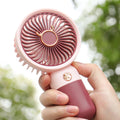 Handheld Fan Rechargeable – Small USB Personal Fan for Boys Girls | Portable Mini Fan for Travel, Indoor & Outdoor Use