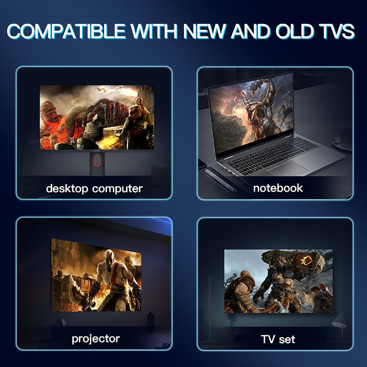 M22 Game Stick with 30,000+ Games & Dual Wireless Controller- Wireless HD, 52 Emulators, 30,000+ Games, 64GB, Classic Edition with Tekken Game