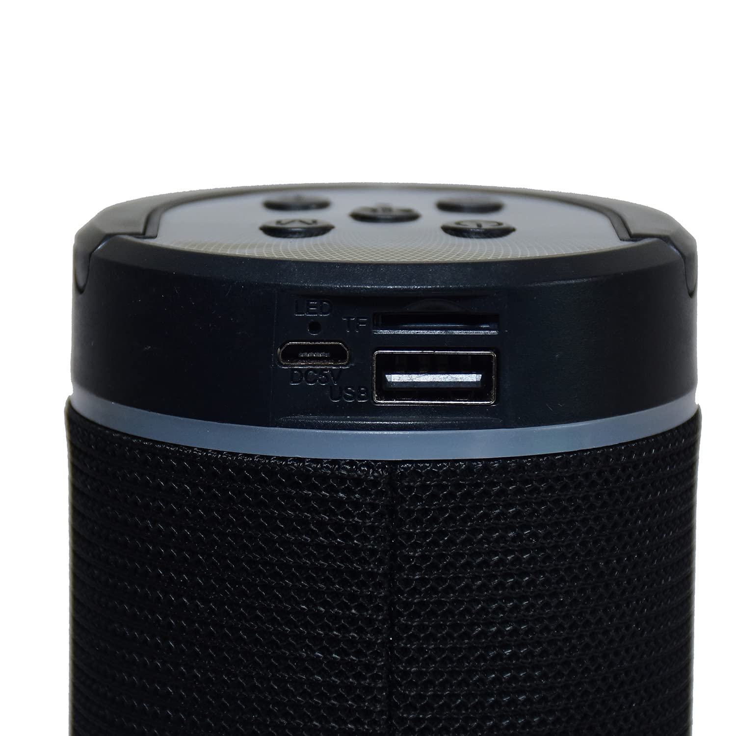 DJ Bass Portable Rechargeable Bluetooth Speaker with Waterproof Flashing LED Light and Wireless/Outdoor/Indoor KT-125 Bluetooth Speaker with Mobile Holder| USB|SD Card Slot & FM Support