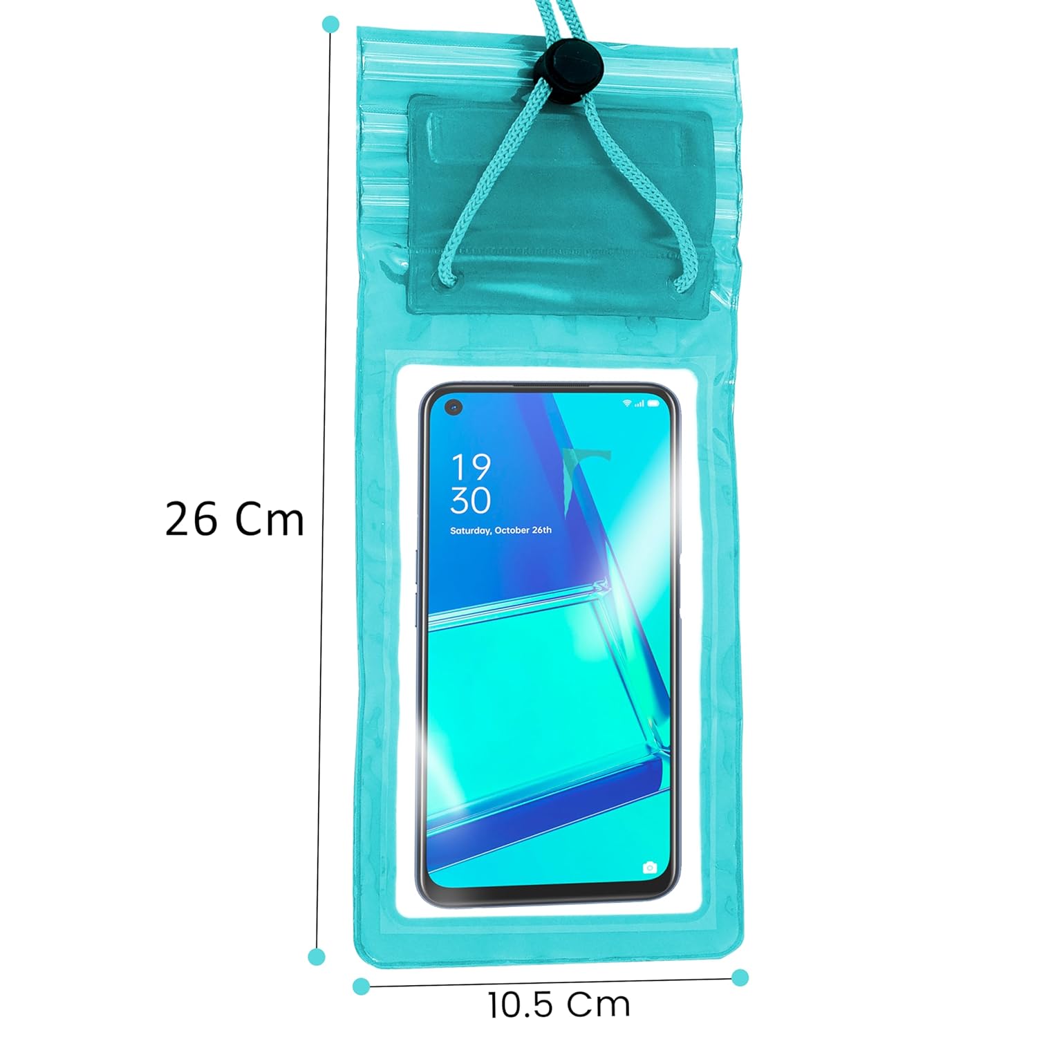 Waterproof Mobile Pouch – Universal Size, Silicone Material, Dust & Dirt Resistant for Outdoor Protection