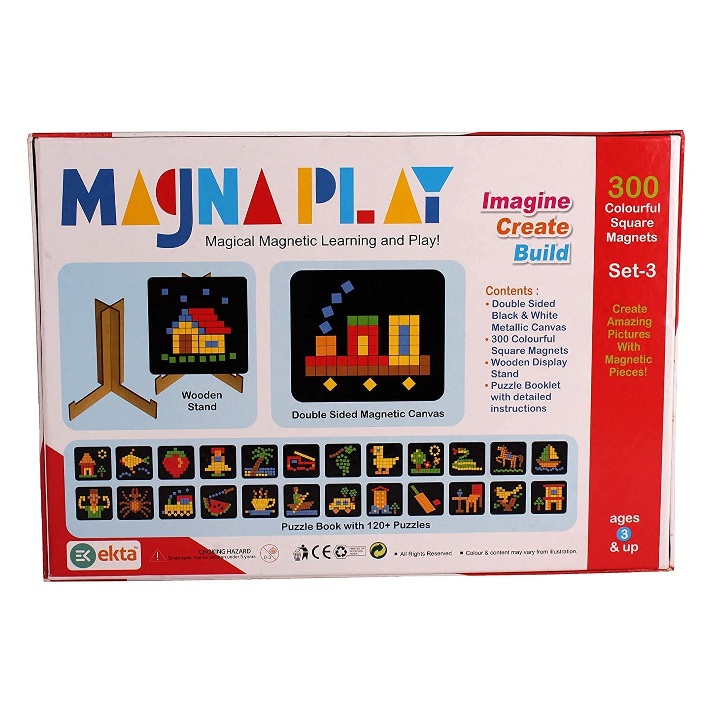 Magna Play | Magnetic Learning Game for Kids (Set 3)