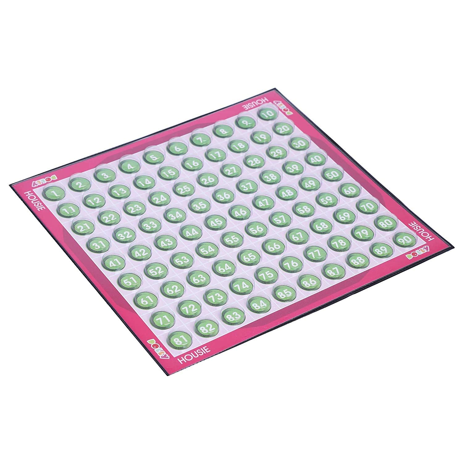 Housie Board Game || 48 Reusable Cards & Tile Fixable Board Game || Ladies Kitty Party & Family Game
