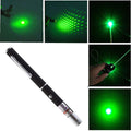 High-Power Green Laser Pointer – Adjustable Star Pattern Head | Up to 1000 ft. Range