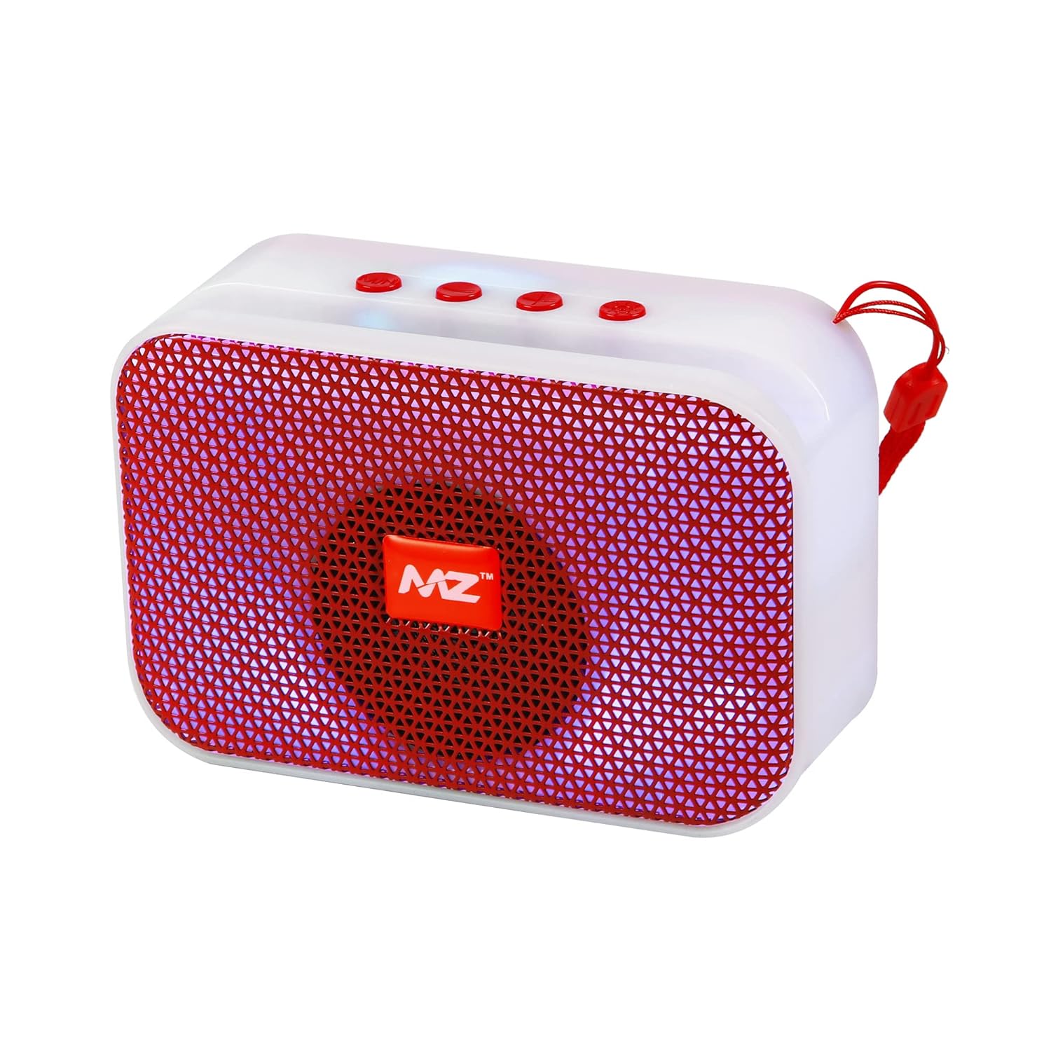 MZ M412SP (Portable Bluetooth Speaker) Dynamic Thunder Sound with High Bass 5 W Bluetooth Speaker 1200mAh Battery (Random Color)