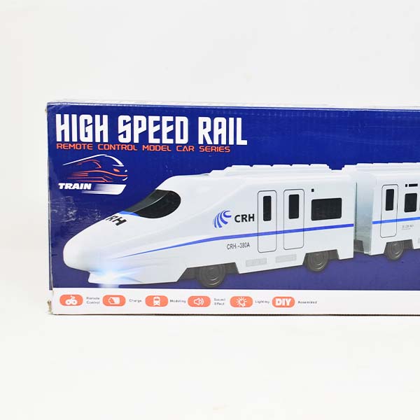 High Speed Rail | Big Size RC Train With Light Sound 4 Channel RC