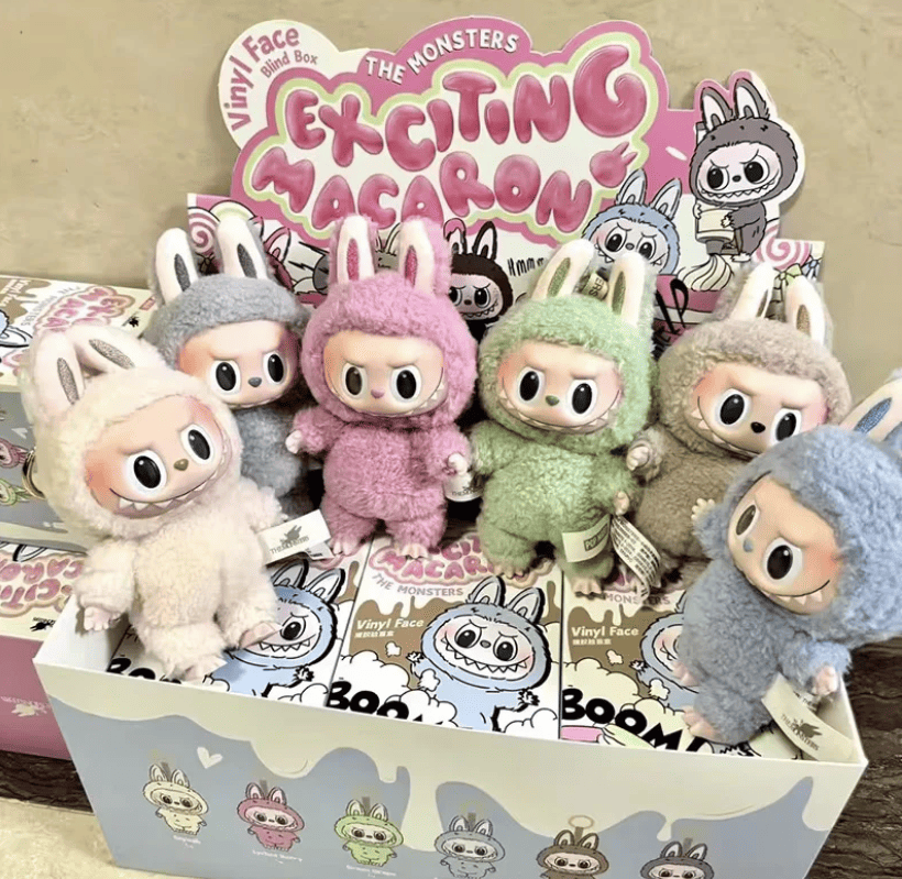 Cute Monster Labubu Toy Big Into Energy Plush Blind Box Pack Of 1