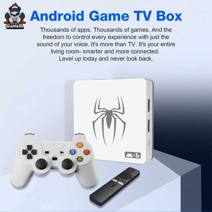 G7 Game Box Android 12 HD 8k Video Game Console 2.4G Dual Wifi Wireless PS 5 Gamepad Video Game Consoles