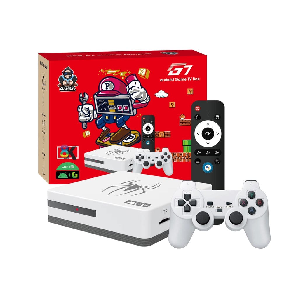 G7 Game Box Android 12 HD 8k Video Game Console 2.4G Dual Wifi Wireless PS 5 Gamepad Video Game Consoles