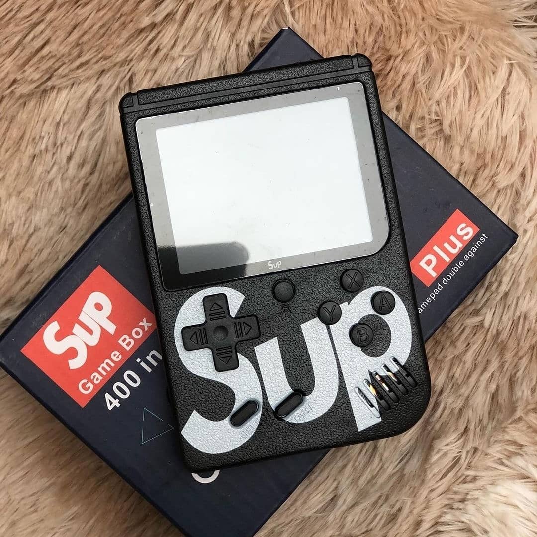 Handheld Retro Video Game Console – Rechargeable SUP 400-in-1 Pocket Gaming, TV Output, Fun Gift for Kids