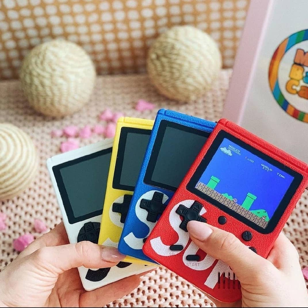 Handheld Retro Video Game Console – Rechargeable SUP 400-in-1 Pocket Gaming, TV Output, Fun Gift for Kids