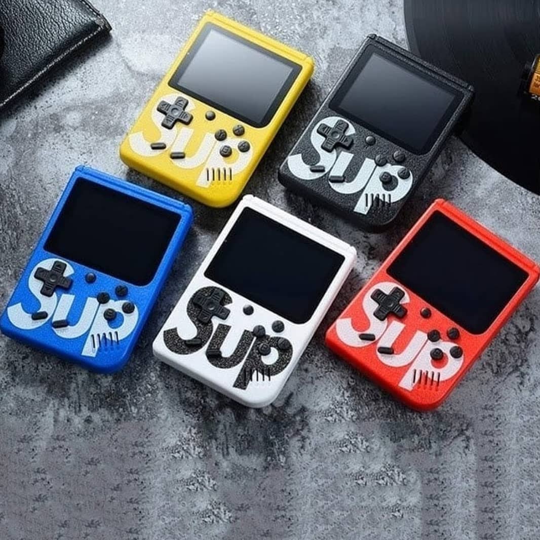 Handheld Retro Video Game Console – Rechargeable SUP 400-in-1 Pocket Gaming, TV Output, Fun Gift for Kids