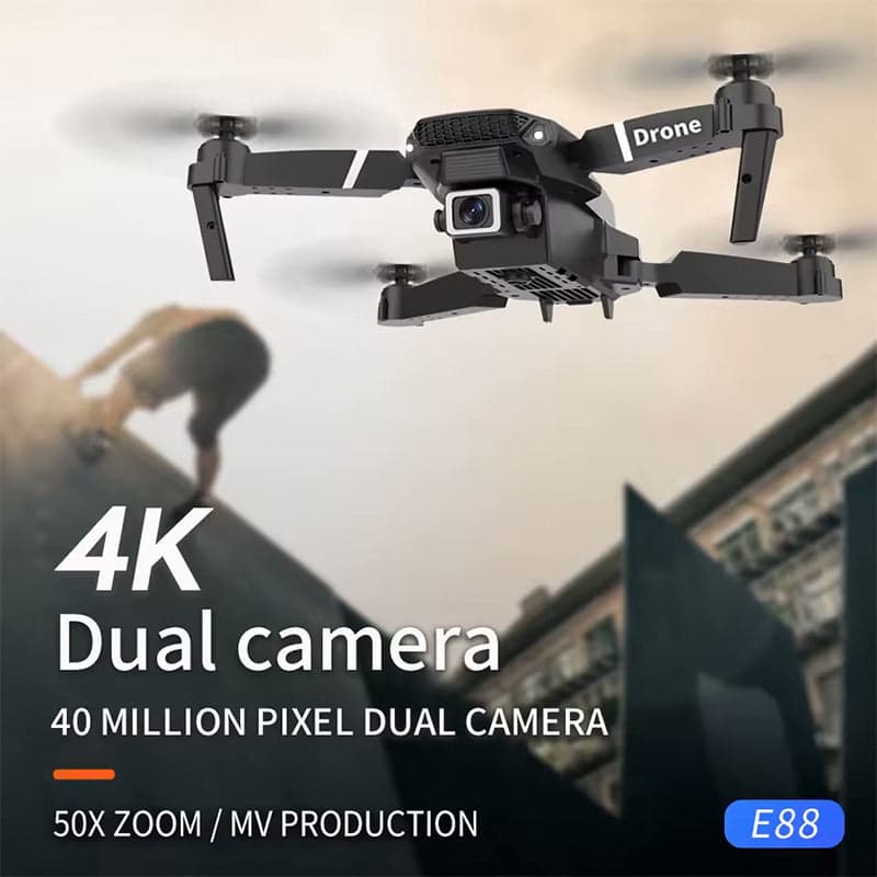 E88 Pro Drone with 1080P HD Dual Foldable RC Drone