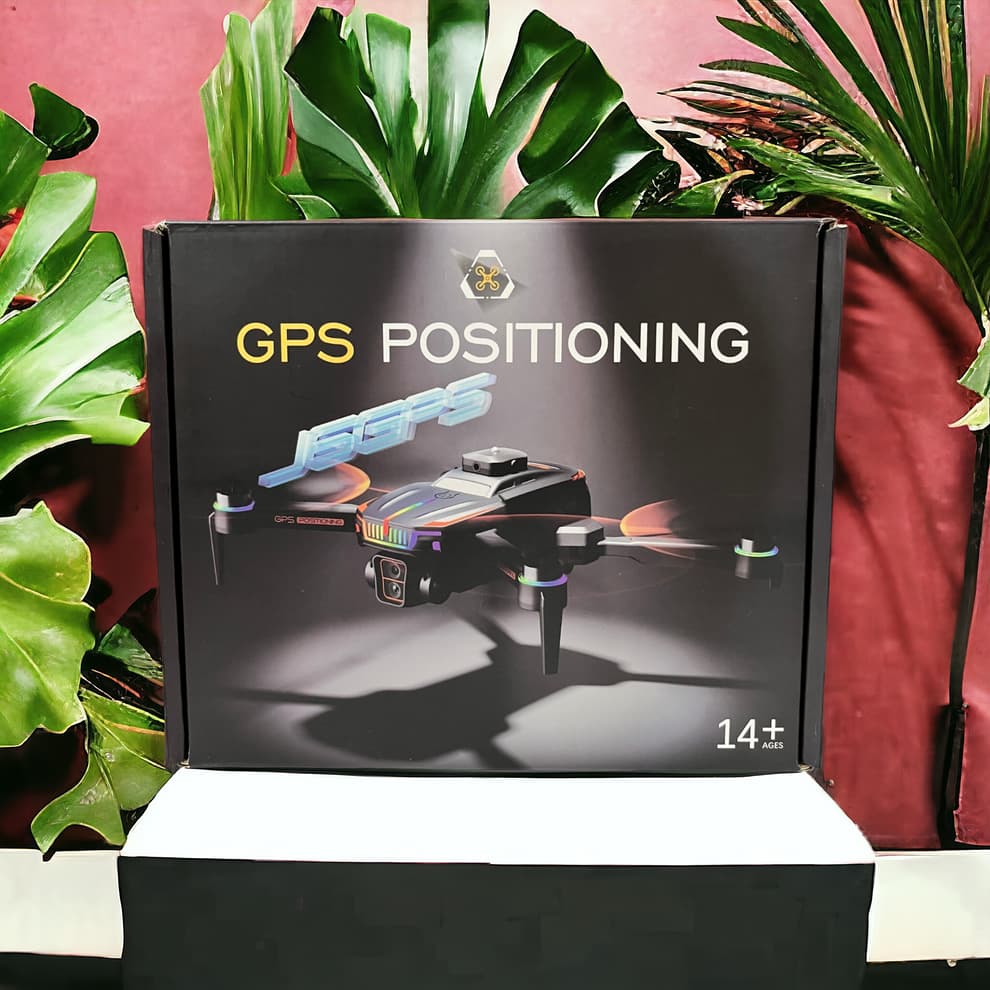 J6 PRO GPS DRONE WITH MINI DISPLAY IN REMOTE & DUAL BATTERY(Brushless Motor)