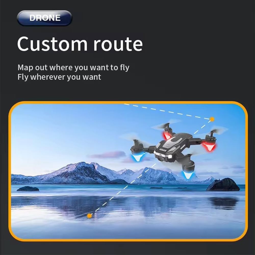 J2 Drone with Remote Control, Camera, 360° Rotation, Phone Holder, Spare Propellers