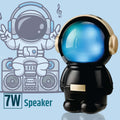 Mini Astronaut Bluetooth Speaker with RGB Lights