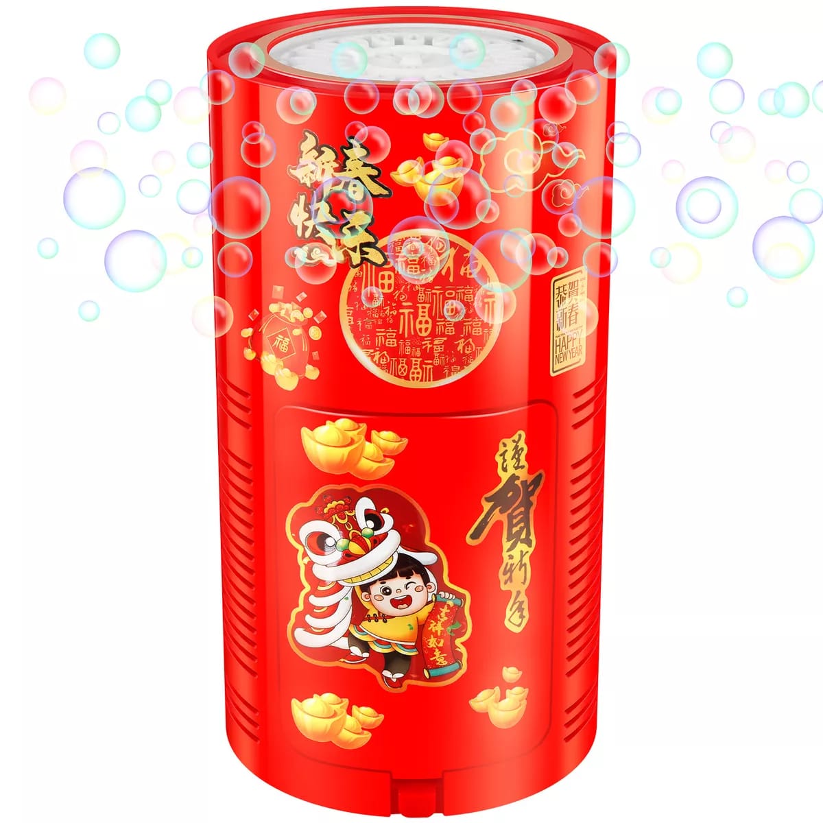 Rechargeable Automatic Bubble Machine for Kids – LED Lights, Music & Colourful Bubbles for Indoor & Outdoor Play