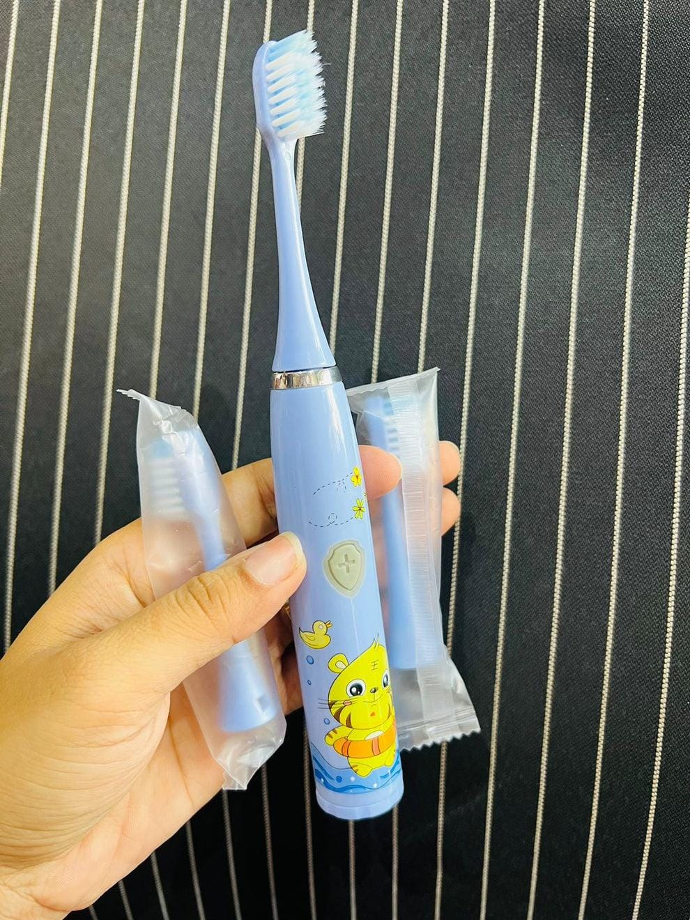Electric Toothbrush for Kids – Sonic Technology, 3 Cleaning Modes & Soft Brush Head