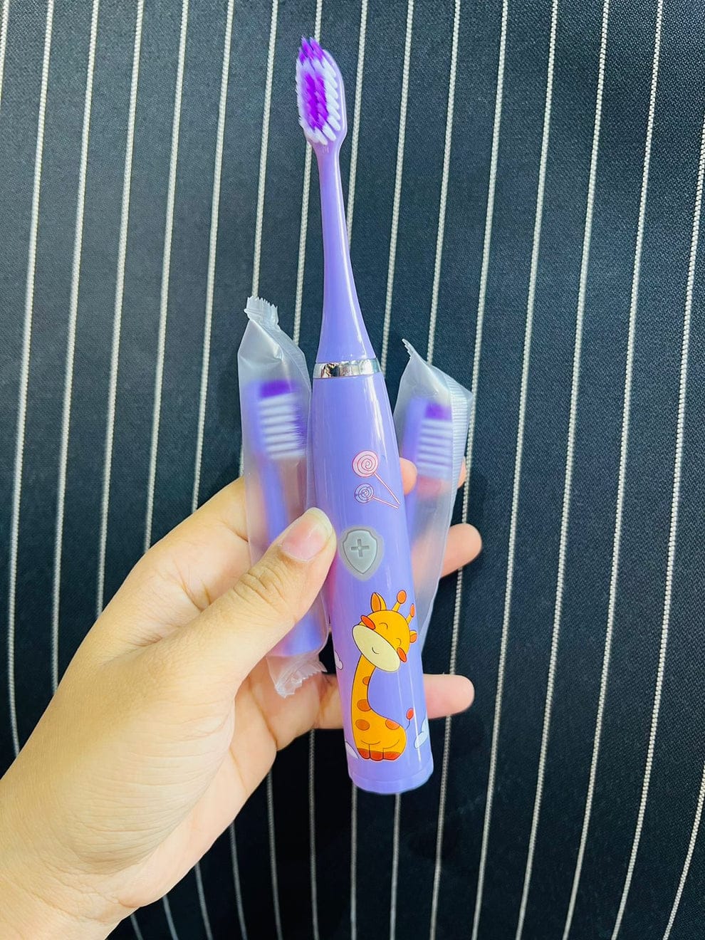 Electric Toothbrush for Kids – Sonic Technology, 3 Cleaning Modes & Soft Brush Head