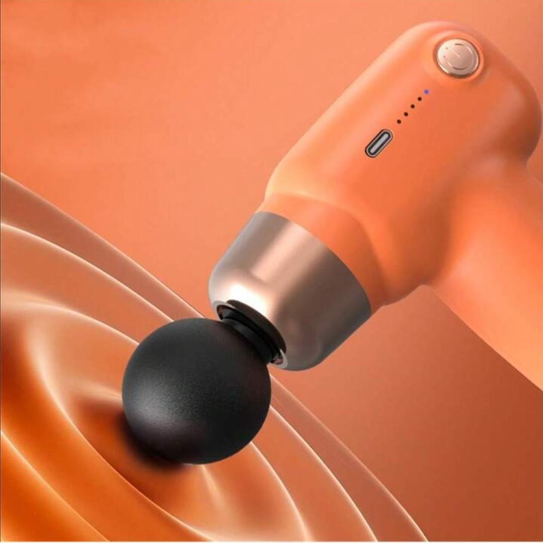 Compact Massager for Full Body Pain Relief- Deep Tissue Massage Machine for Legs & Arms, Use at Home, Gym & During Travel (Random Color)