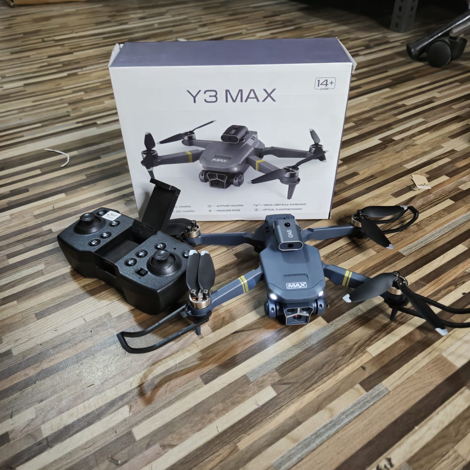 Y3 Max Triple Camera Drone with HD Camera – Capture Stunning Aerial Footage