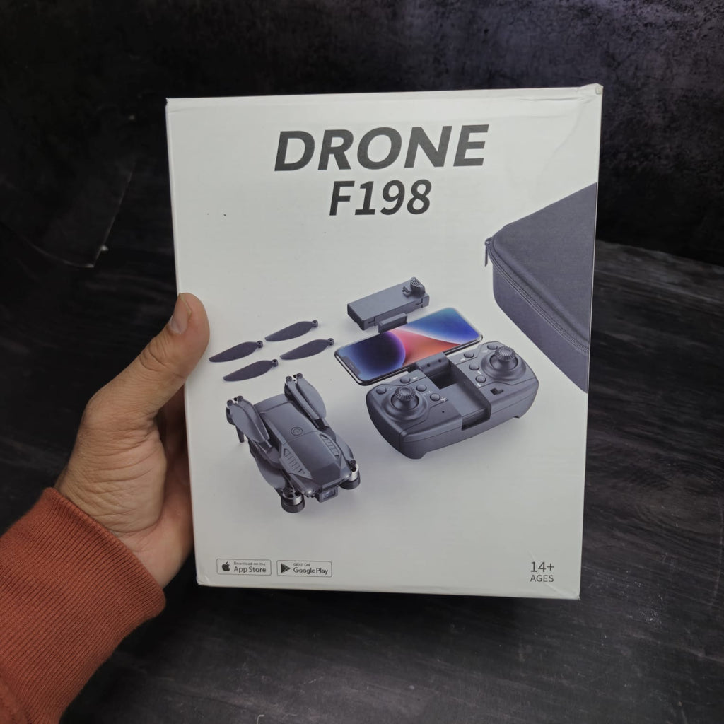 F198 Brushless HD Mini Camera Drone – Compact Quadcopter for Stunning Aerial Photography