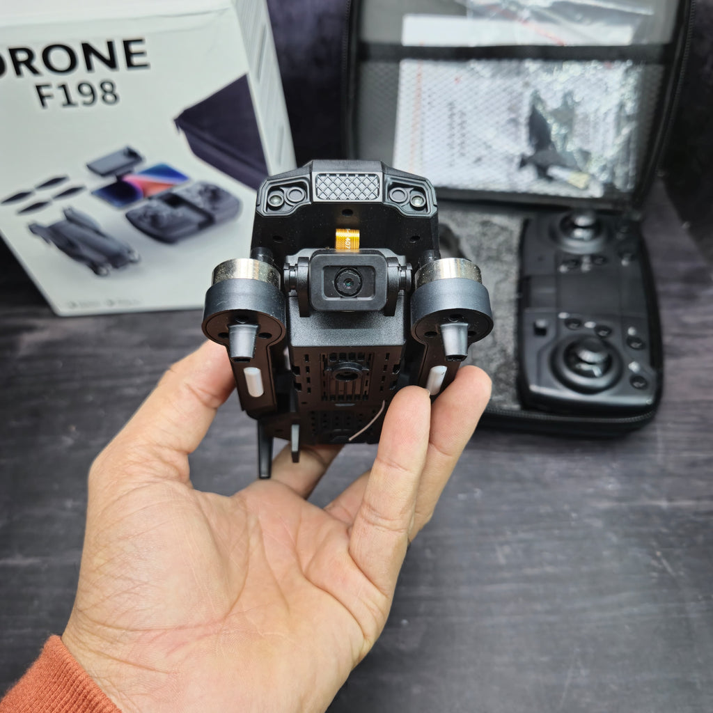F198 Brushless HD Mini Camera Drone – Compact Quadcopter for Stunning Aerial Photography