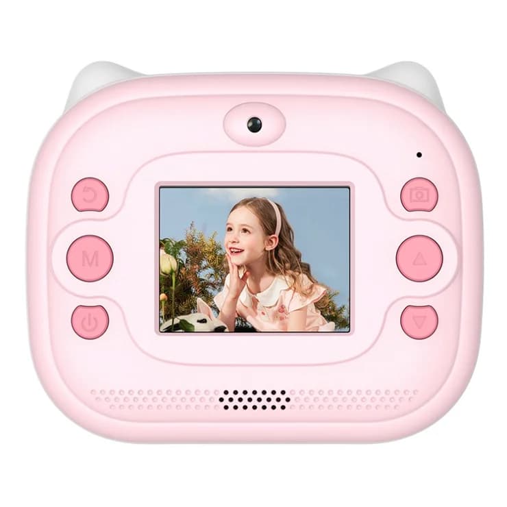 Kids Instant Camera with Thermal Printing – HD Photo & Video, 2.0” Display & USB Rechargeable