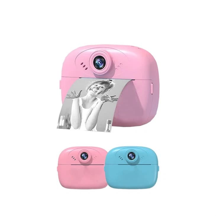 Dual Camera Kids Instant Print Camera – 1080P HD Video, Zero-Ink Printing, 2.4” IPS Screen & 32GB Card Included