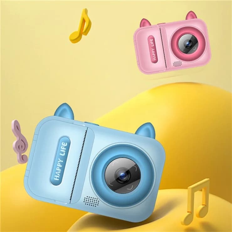 S6 Instant Print Camera for Kids – Dual Lens, Thermal Printing & 2.4” Screen | Creative Fun On-the-Go