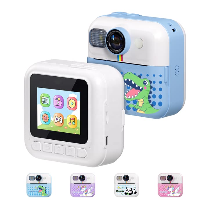 Kids Instant Print Camera – 1080P HD Video, Thermal Printing, DIY Photo Fun & Educational Gift for Ages 3–12