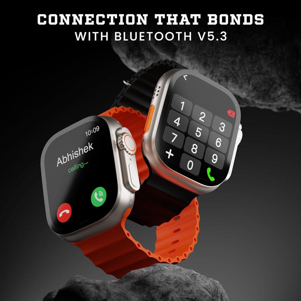 WATCH 9 ULTRA – Premium Smartwatch with Bluetooth Calling & Always-On Display