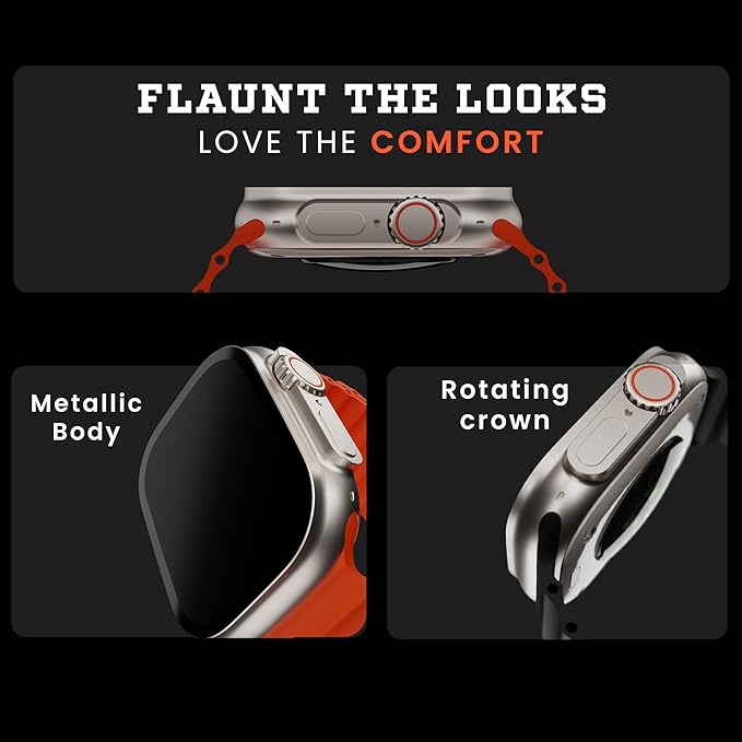 WATCH 9 ULTRA – Premium Smartwatch with Bluetooth Calling & Always-On Display
