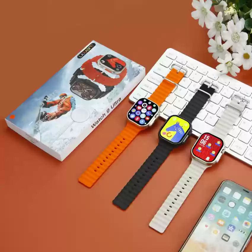 WATCH 9 ULTRA – Premium Smartwatch with Bluetooth Calling & Always-On Display