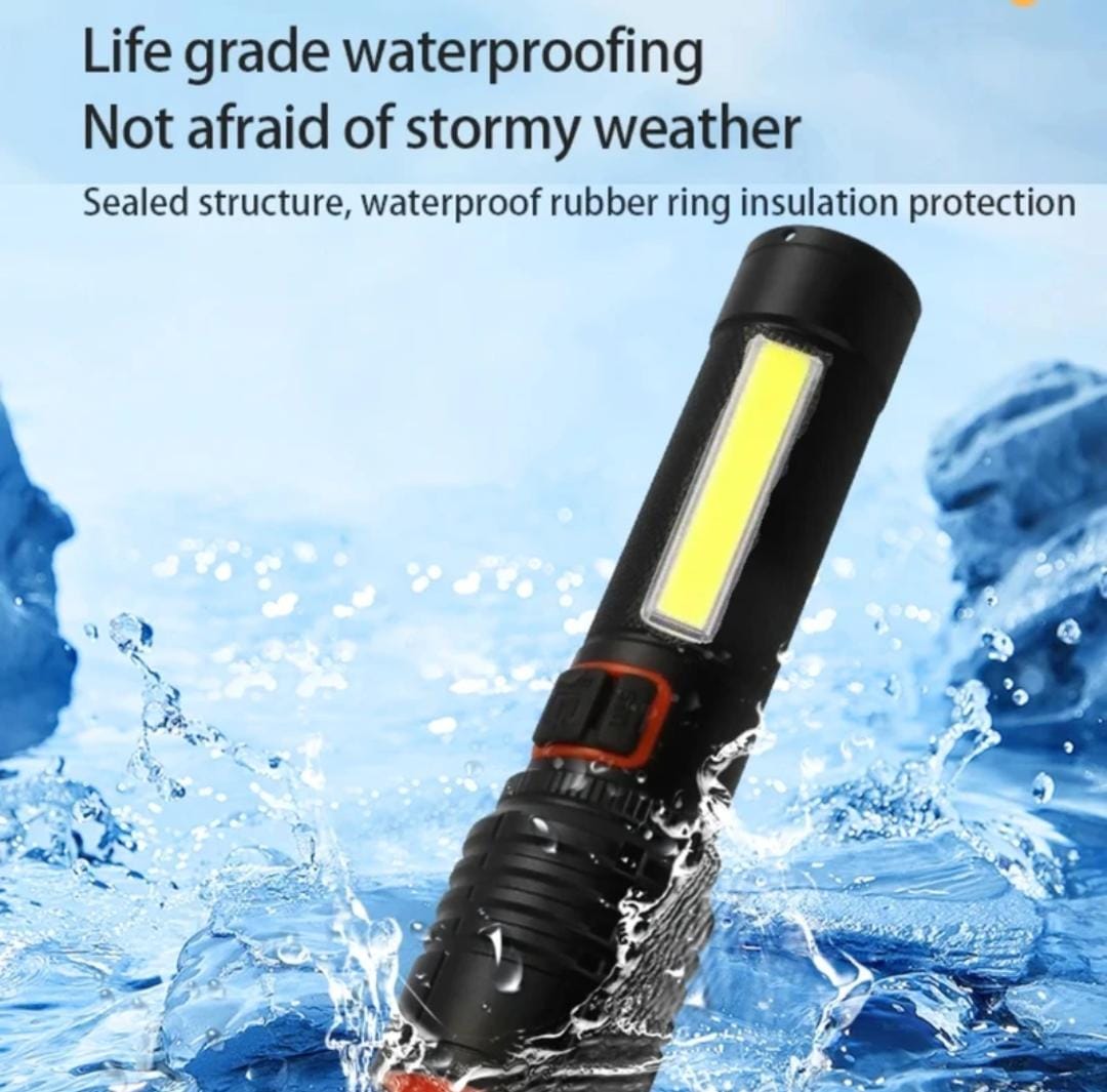 M035-C Metal Zoomable Torch Light