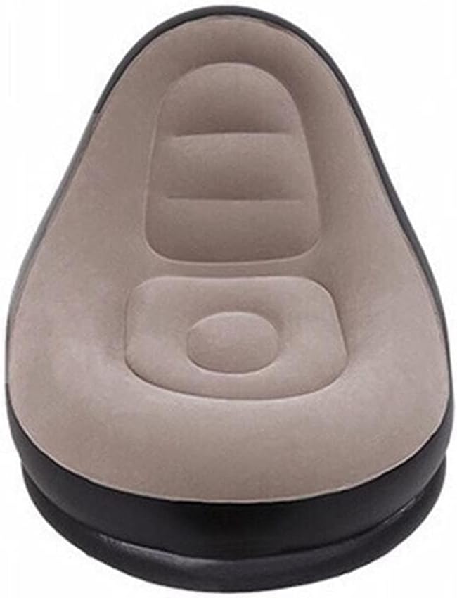 Inflatable Lounge Chair for Adults, Foldable Air Couch Sofa with Push Pump, Inflatable Lazy Sofa for Gaming Bedroom Indoor Outdoor