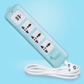 Extension Cord 10A 3Way Board with 2 USB Socket 3 Socket Extension Boards for Multi Use