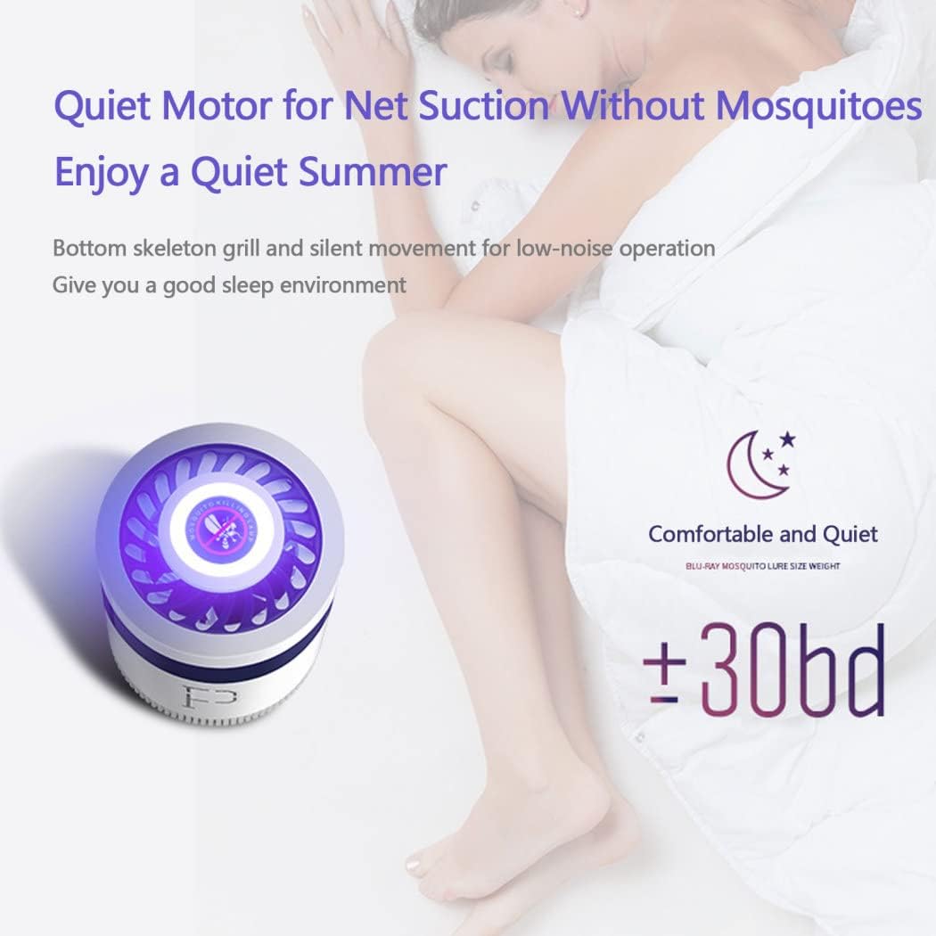 Electric Fly Trap Mosquito Killer Lamp – USB Powered, Silent & Safe UV Insect Catcher for Home & Outdoor Use