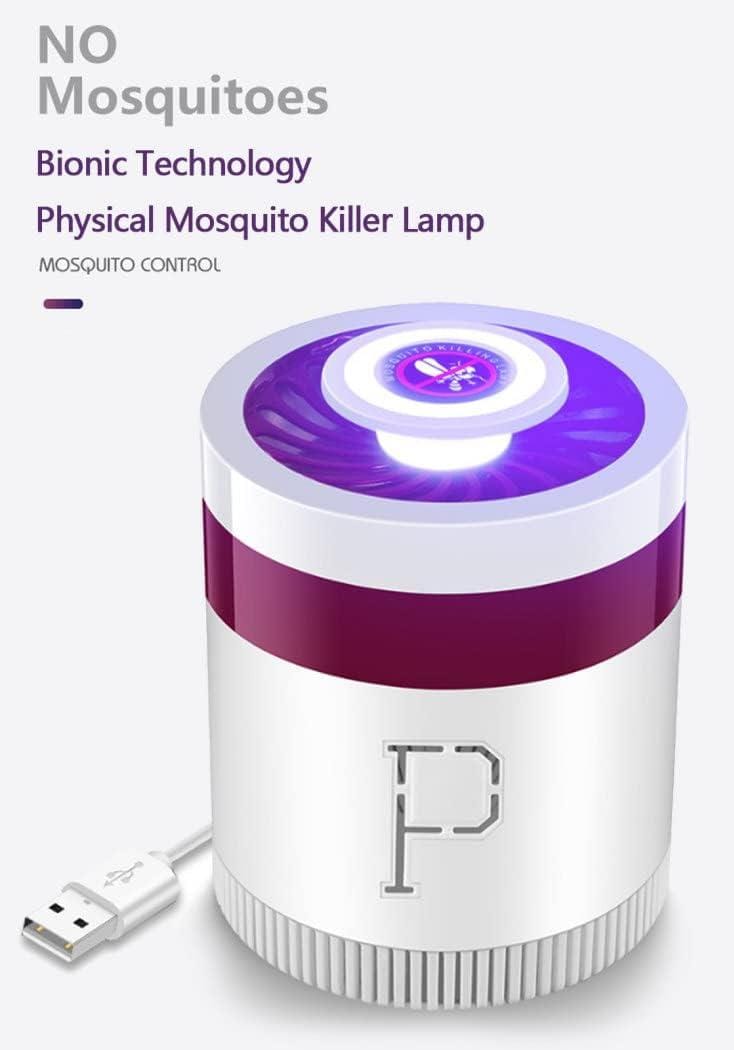 Electric Fly Trap Mosquito Killer Lamp – USB Powered, Silent & Safe UV Insect Catcher for Home & Outdoor Use