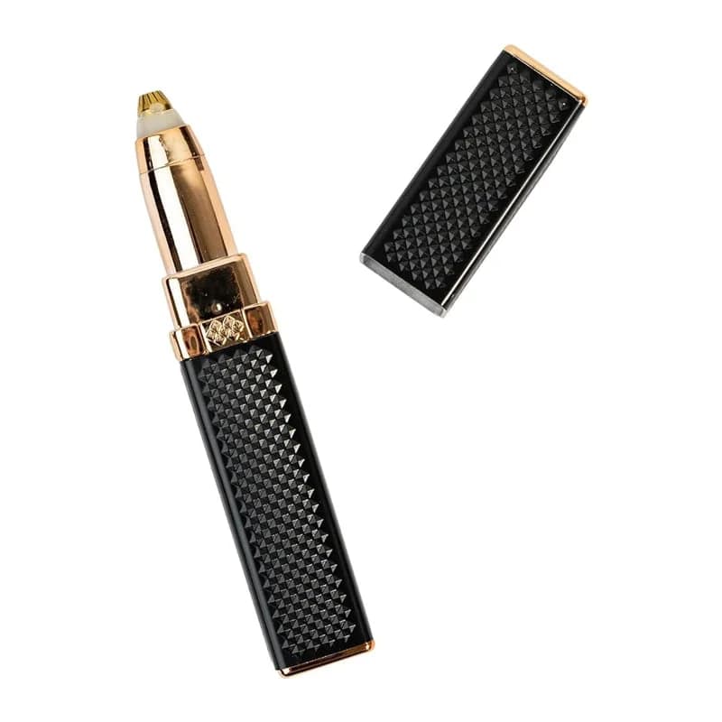 2-in-1 Rechargeable Eyebrow & Facial Hair Remover – Flawless Trimmer for Women | Upper Lip, Nose & Body Precision Tool