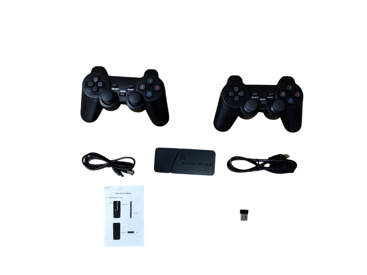 Retro Blast Box |4K Ultra HD |Plug & Play Wireless TV Video Game System | 28,000+ Games | 9 Emulators | Dual-Player Setup | 2.4G Wireless Game Stick