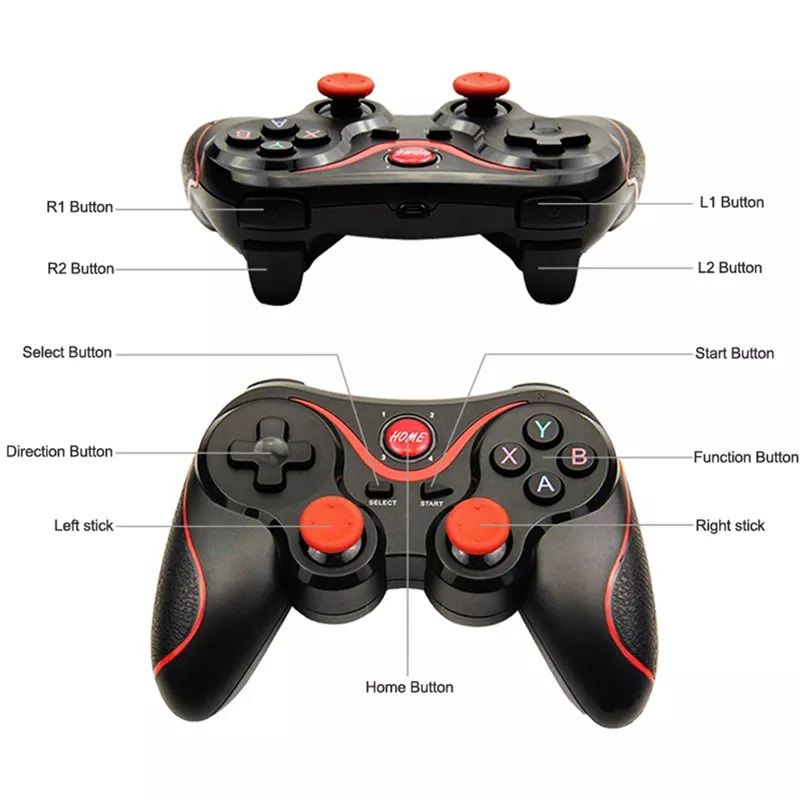 X3 Gen Bluetooth Wireless Gaming Controller, Joystick Gamepad For PC Computer, Smartphone, Smart TV
